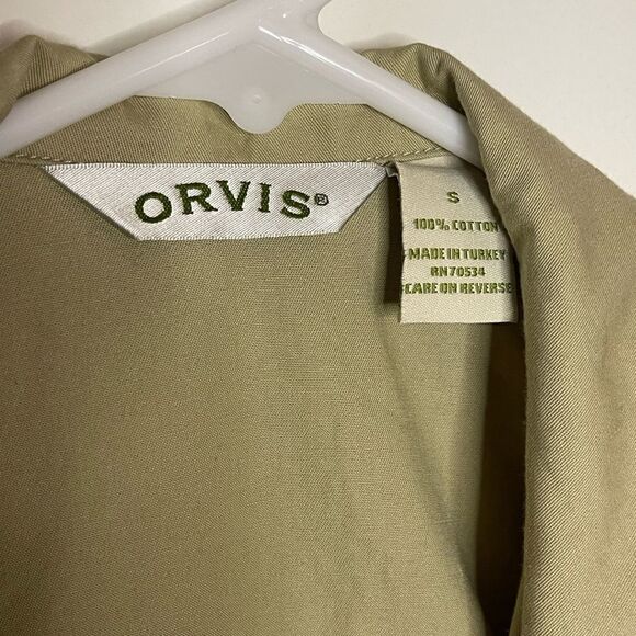 S14 Orvis Ladies Size S Khaki Jacket - Picture 3 of 4